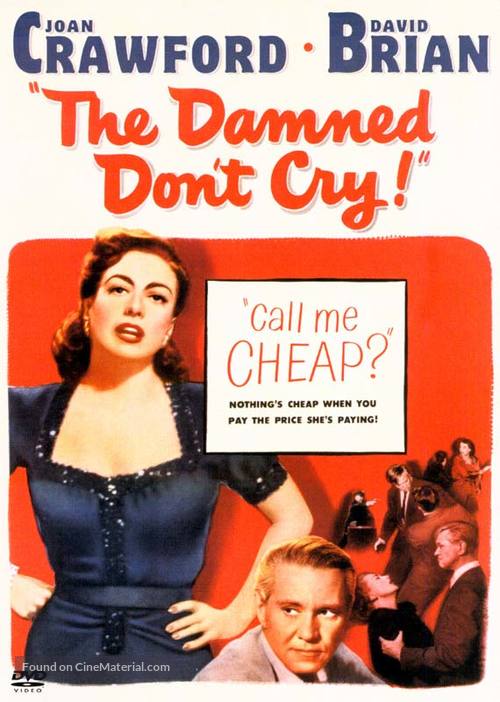 The Damned Don&#039;t Cry - DVD movie cover