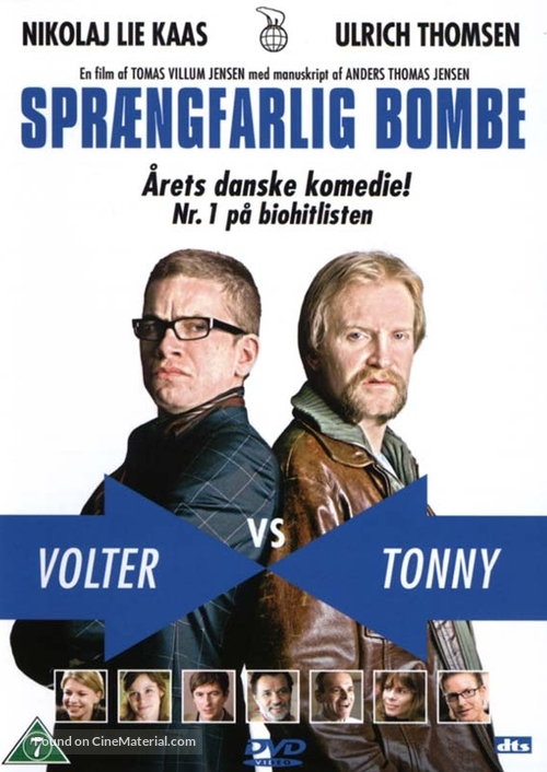 Spr&aelig;ngfarlig bombe - Danish DVD movie cover