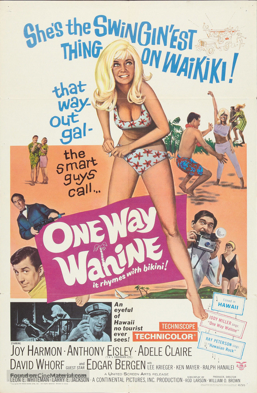 One Way Wahine - Movie Poster