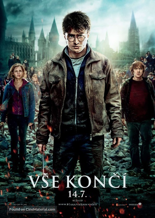 Harry Potter and the Deathly Hallows: Part II - Czech Movie Poster
