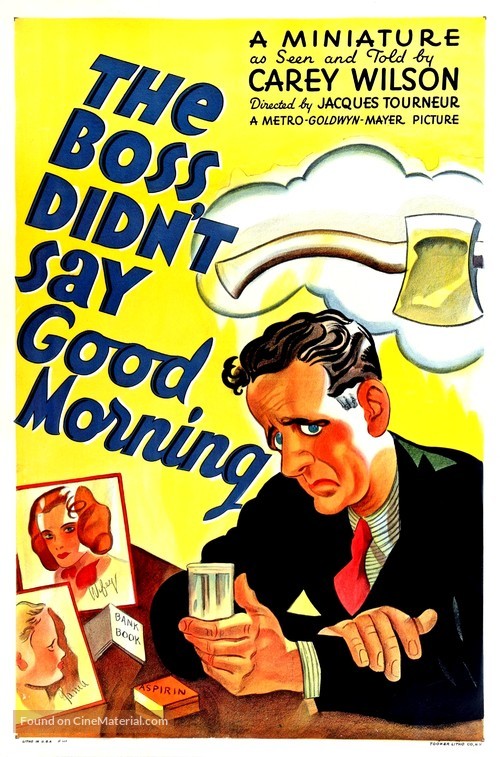 The Boss Didn&#039;t Say Good Morning - Movie Poster