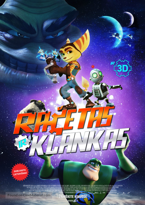 Ratchet and Clank - Lithuanian Movie Poster