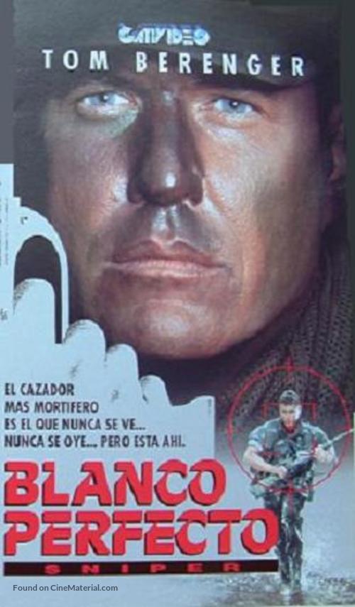 Sniper - Argentinian VHS movie cover