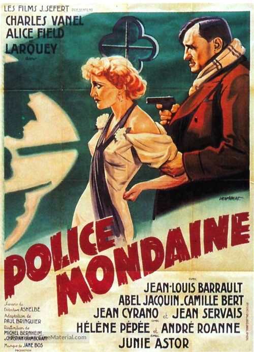 Police mondaine - French Movie Poster