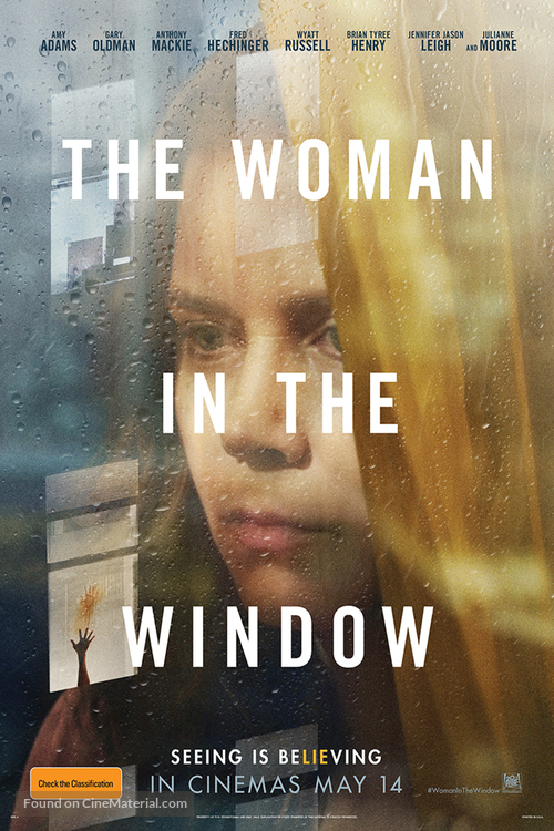 The Woman in the Window - Australian Movie Poster