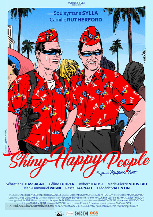 Shiny Happy People - French Movie Poster