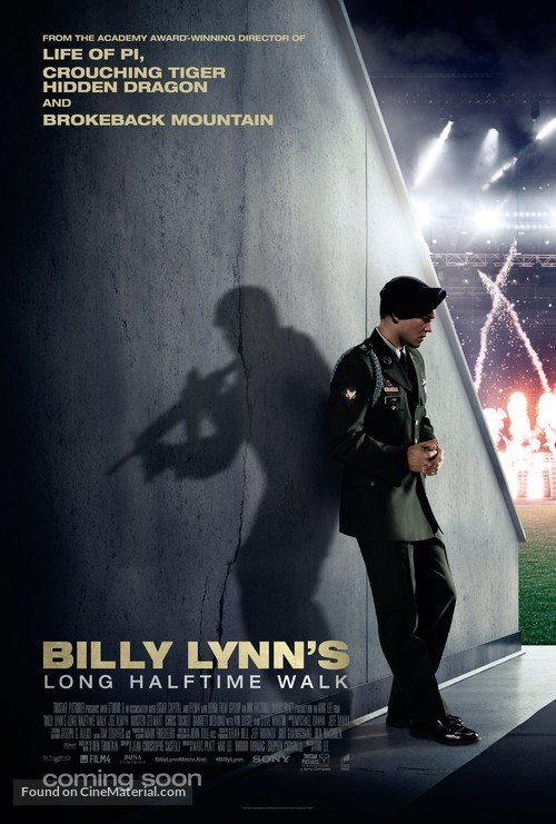 Billy Lynn&#039;s Long Halftime Walk - Movie Poster