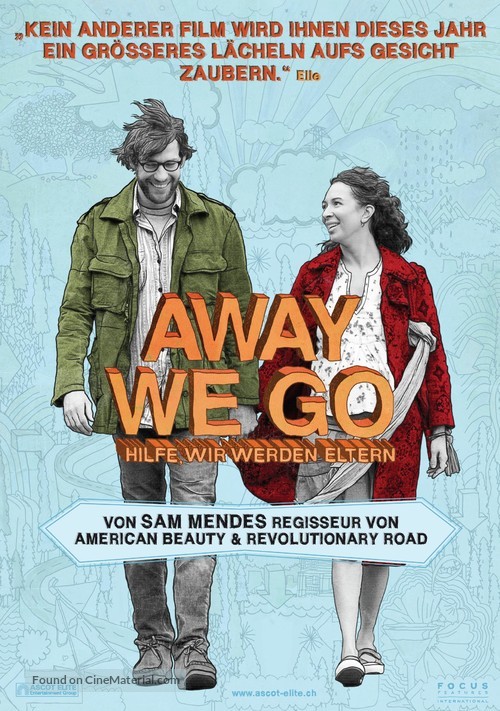 Away We Go - Swiss Movie Poster