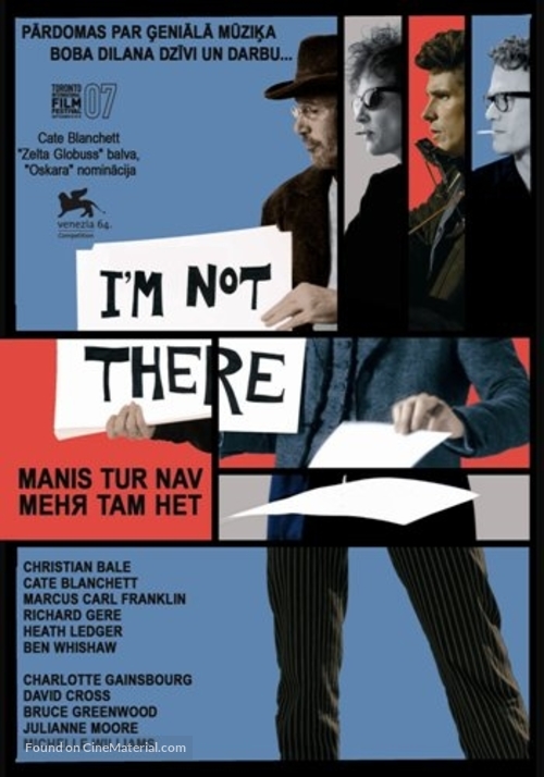 I&#039;m Not There - Latvian Movie Poster