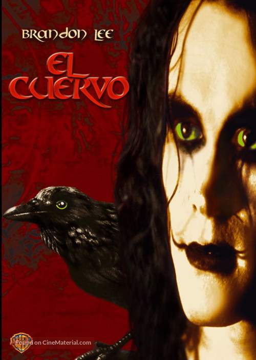 The Crow - Argentinian DVD movie cover