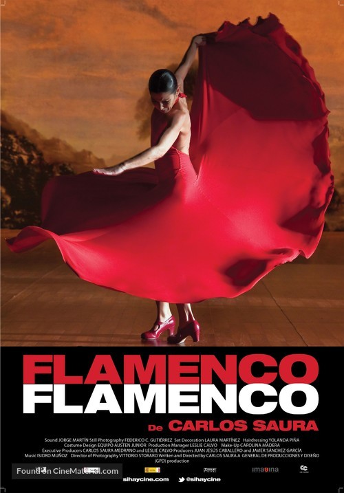 Flamenco, Flamenco - Colombian Movie Poster