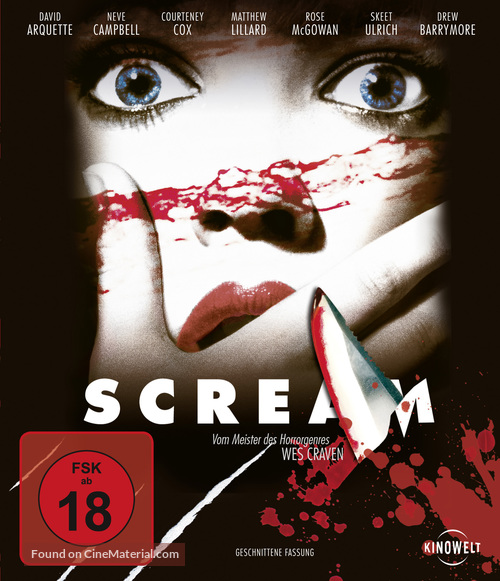 Scream - German Movie Cover