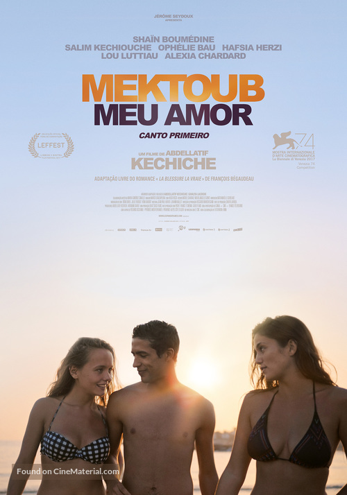 Mektoub, My Love: Canto Uno - Portuguese Movie Poster