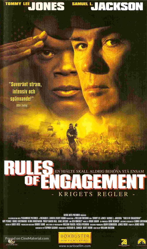 Rules Of Engagement - Swedish Movie Cover