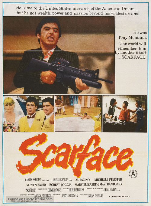 Scarface - Indian Movie Poster