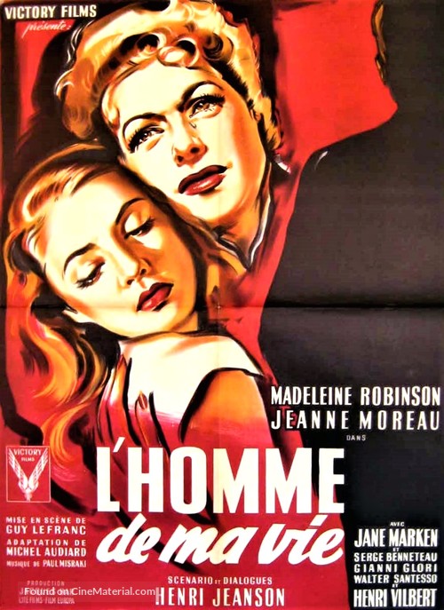 L&#039;homme de ma vie - French Movie Poster