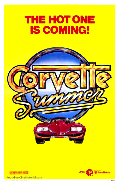 Corvette Summer - Movie Poster