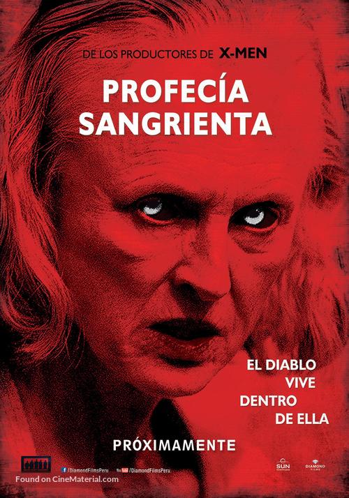 The Taking of Deborah Logan - Peruvian Movie Poster
