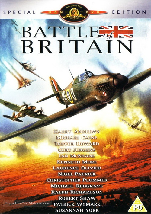 Battle of Britain - British DVD movie cover