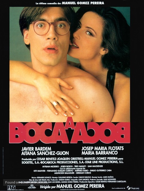 Boca a boca - Spanish Movie Poster