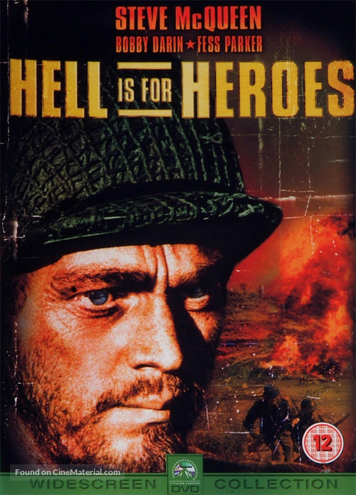 Hell Is for Heroes - British DVD movie cover