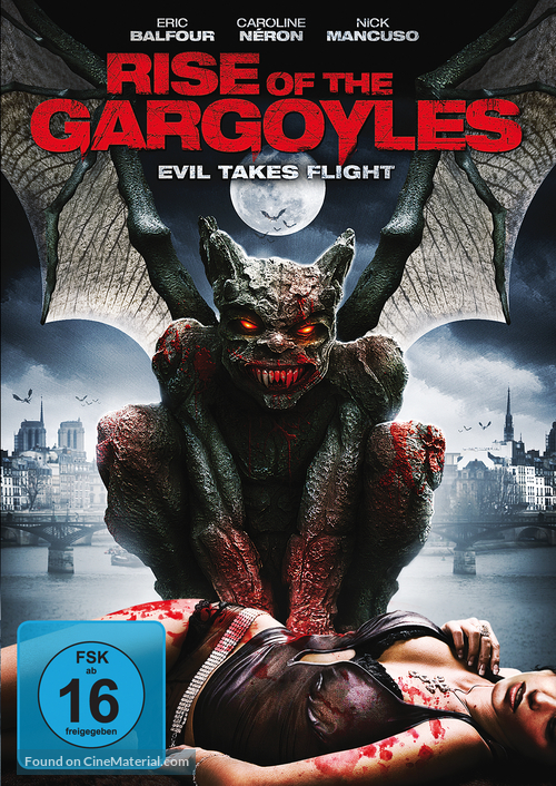 Rise of the Gargoyles - German DVD movie cover