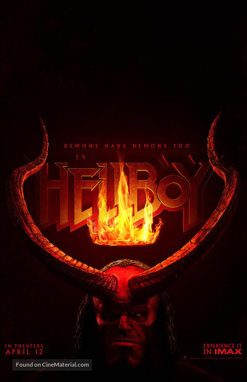 Hellboy - Teaser movie poster
