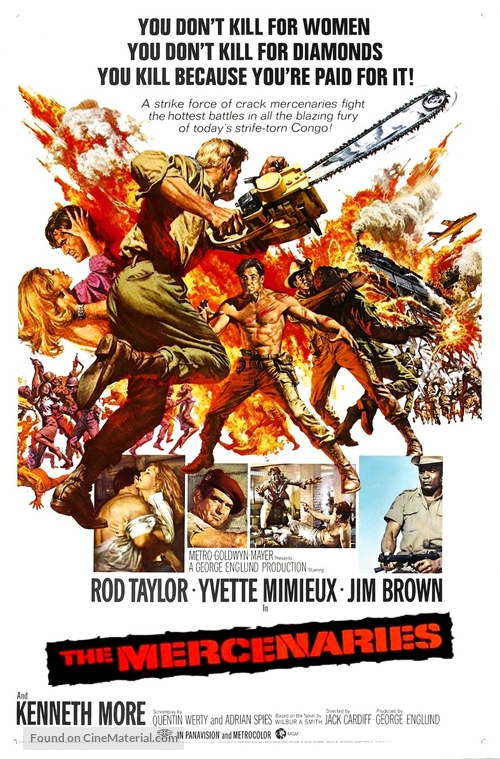 The Mercenaries - Movie Poster