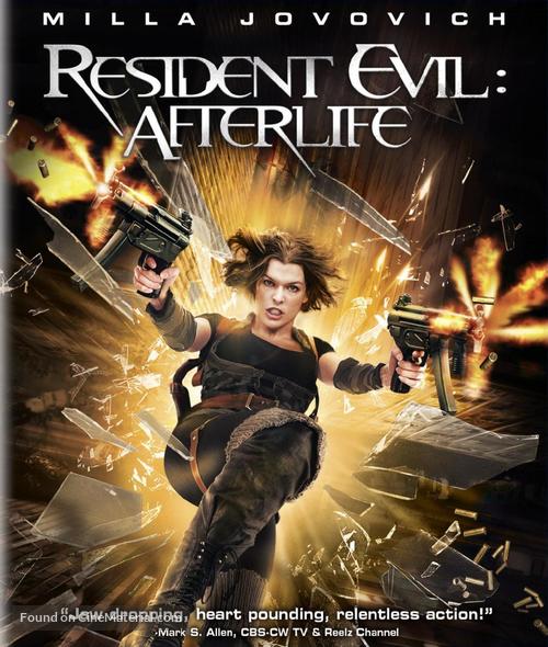 Resident Evil: Afterlife - Blu-Ray movie cover