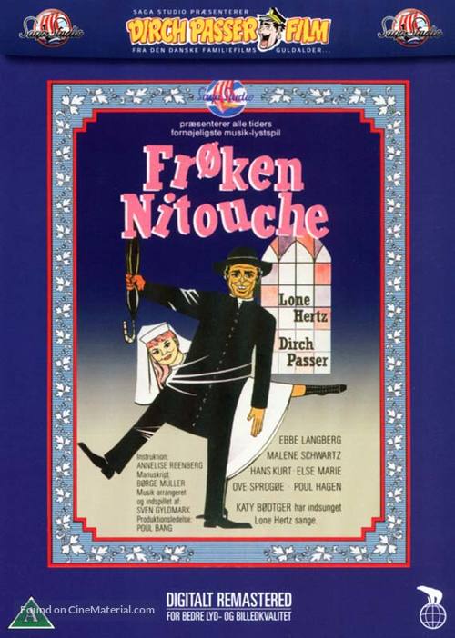 Fr&oslash;ken Nitouche - Danish DVD movie cover