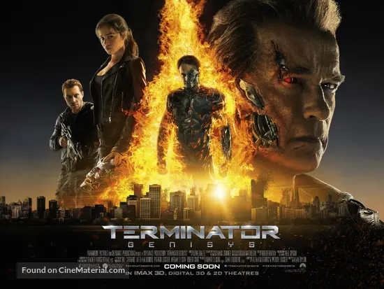 Terminator Genisys - British Movie Poster