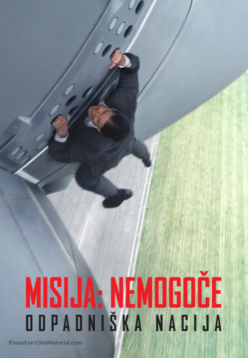 Mission: Impossible - Rogue Nation - Slovenian Movie Poster