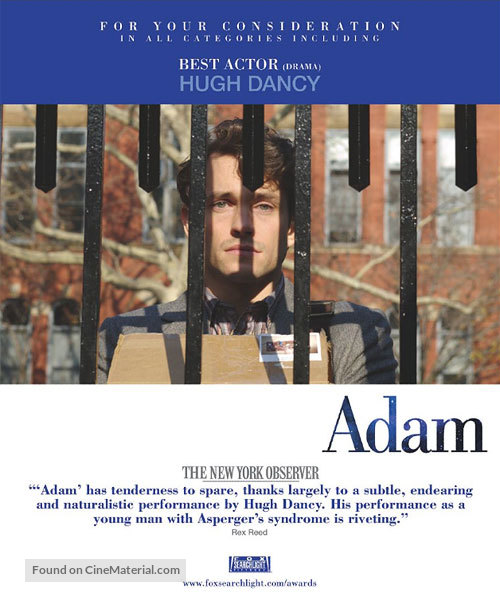 Adam - For your consideration movie poster