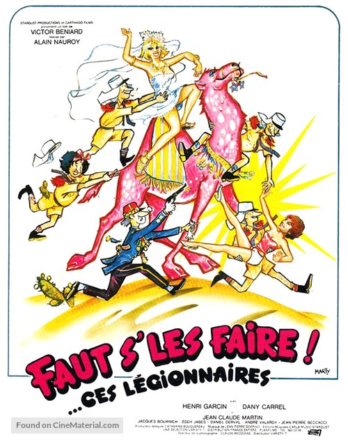 Faut s&#039;les faire!... Ces l&eacute;gionnaires - French Movie Poster