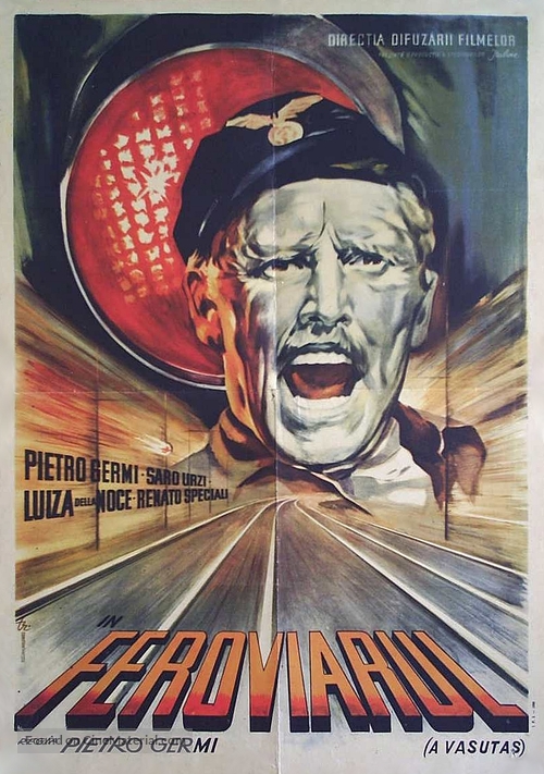 Il ferroviere - Romanian Movie Poster