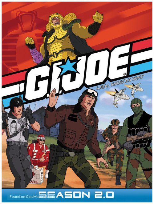 &quot;G.I. Joe: A Real American Hero&quot; - DVD movie cover