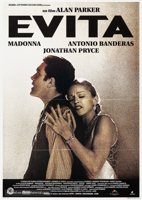 Evita - Italian Movie Poster