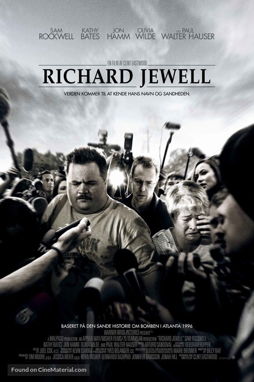 Richard Jewell - Danish Movie Poster