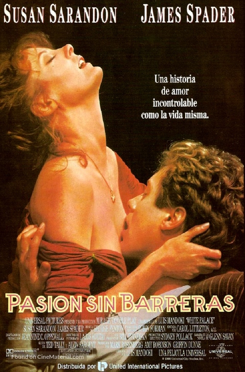 White Palace - Spanish Movie Poster