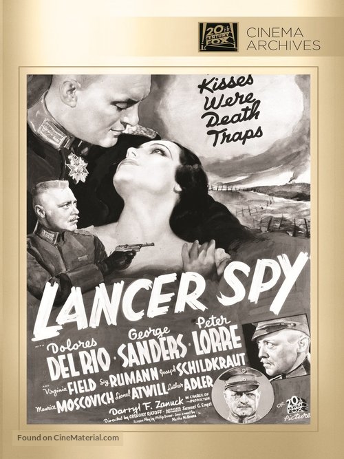 Lancer Spy - DVD movie cover