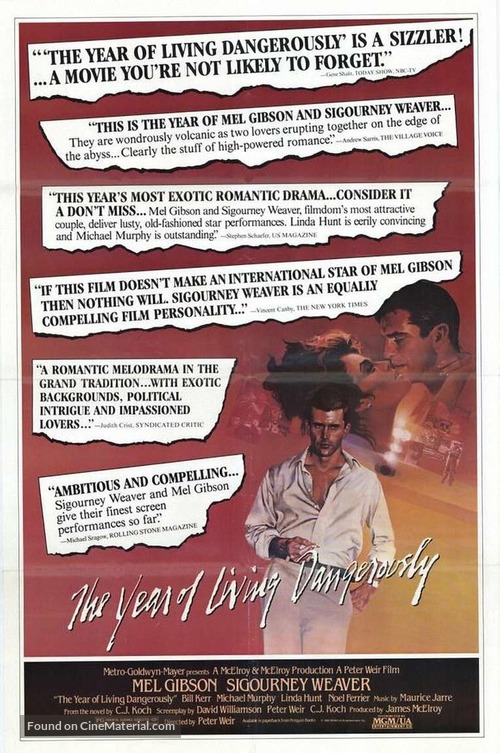 The Year of Living Dangerously - Movie Poster