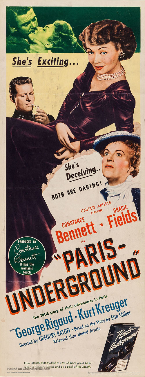 Paris Underground - Movie Poster