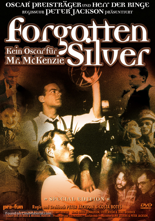 Forgotten Silver - German DVD movie cover
