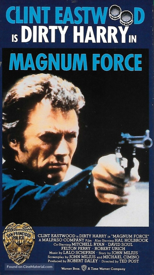 Magnum Force - VHS movie cover