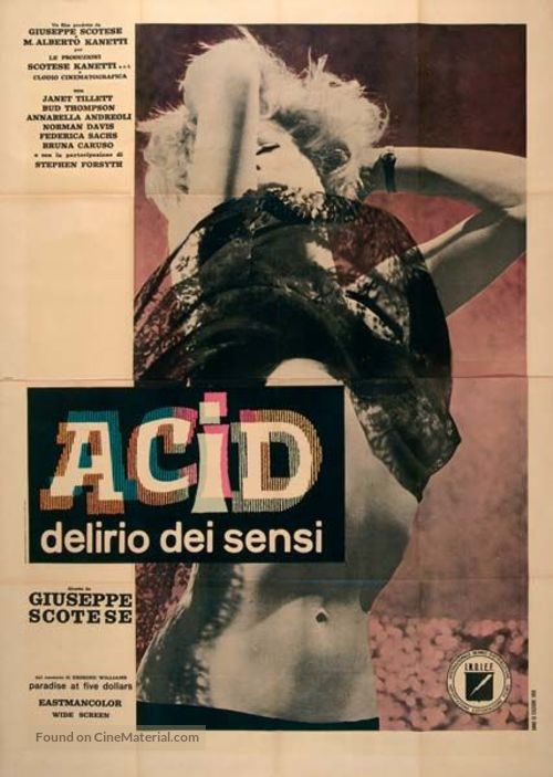 Acid - delirio dei sensi - Italian Movie Poster