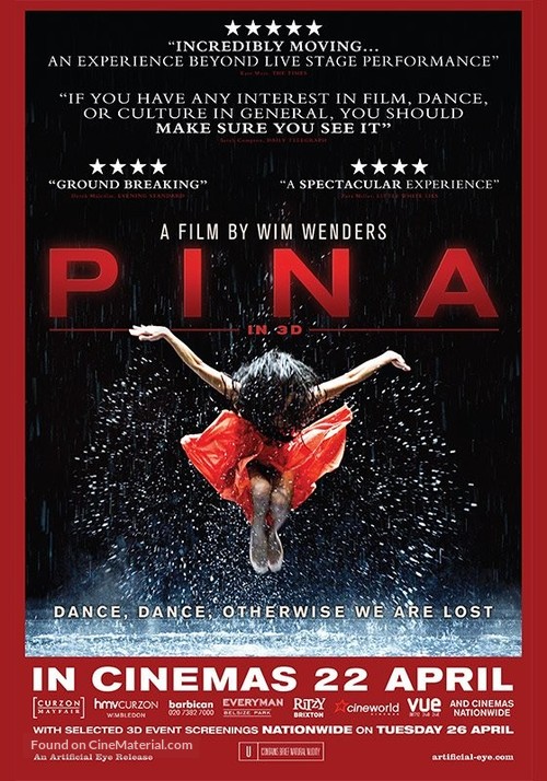 Pina - British Movie Poster