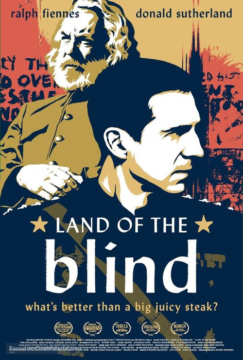 Land of the Blind - poster