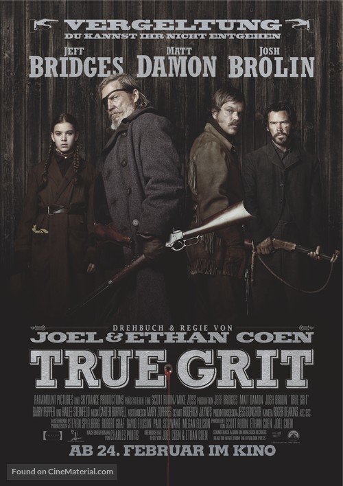 True Grit - German Movie Poster