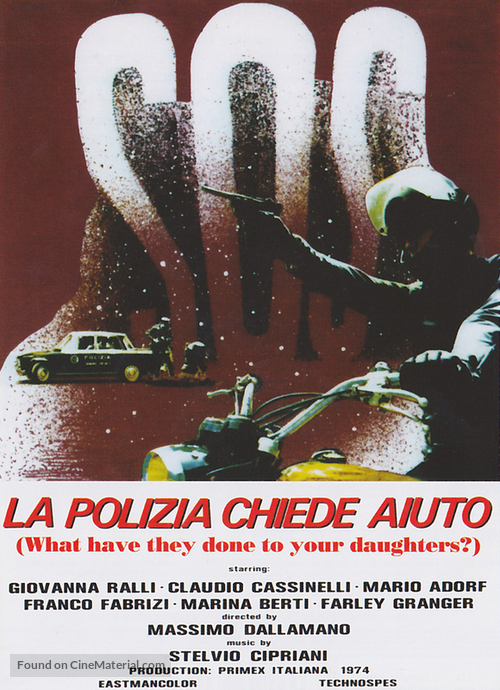 La polizia chiede aiuto - Italian Movie Poster