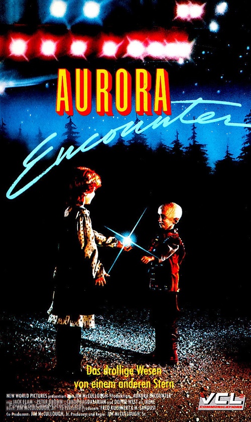 The Aurora Encounter - German VHS movie cover